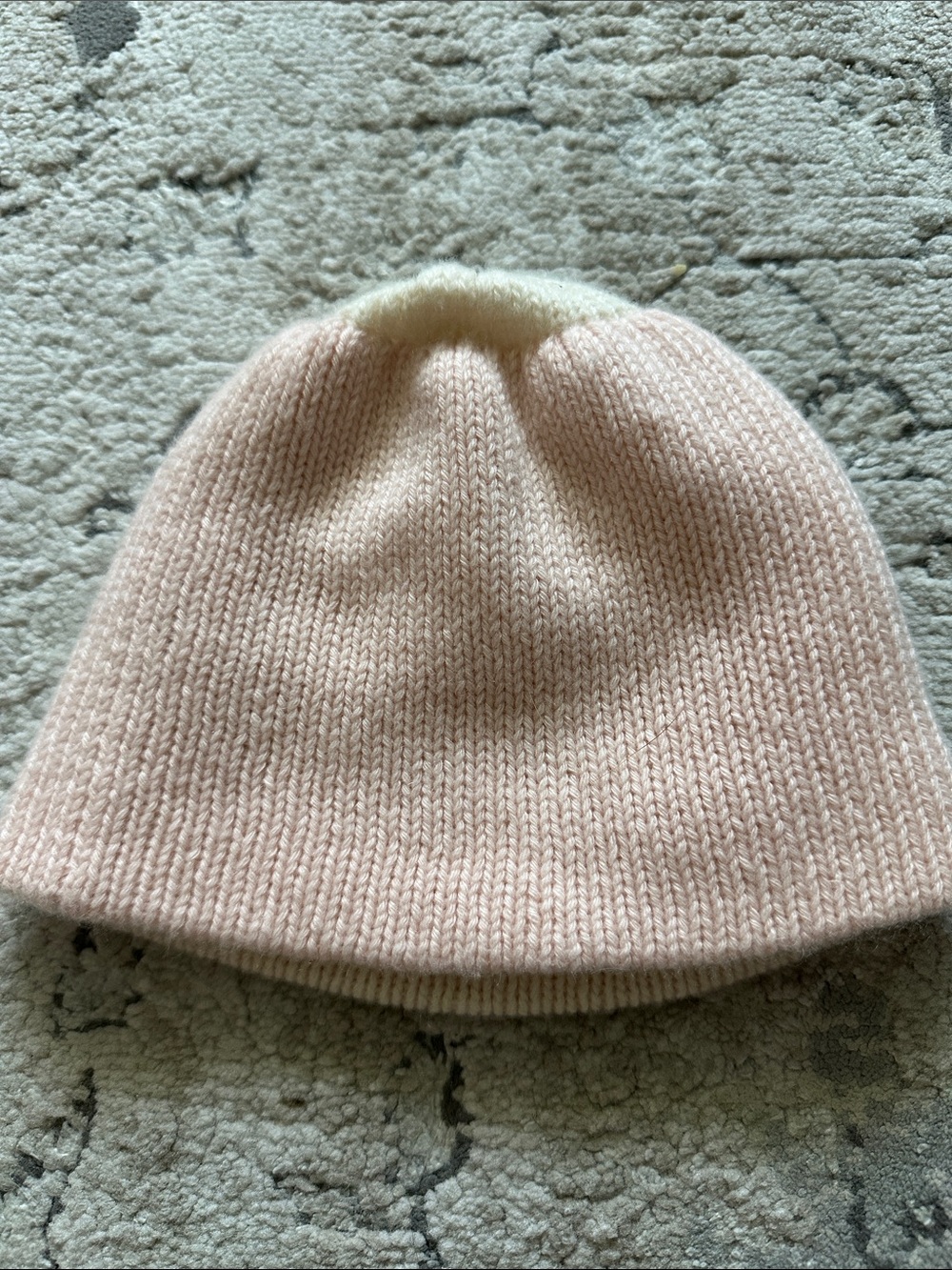 Kids Cozy Knit Beanie -‎ Pale Pink
